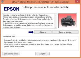 Llave para reseteo de almohadillas de tinta llenas con la aplicacion wic reset