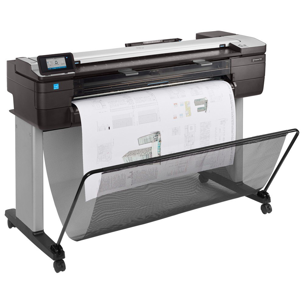 Plotter Hp Designjet T830, 24 plg, Inalambrico, Multifuncion, Scaner, Copia, Impresion, A1, A4  ecotank tinta pigmentada