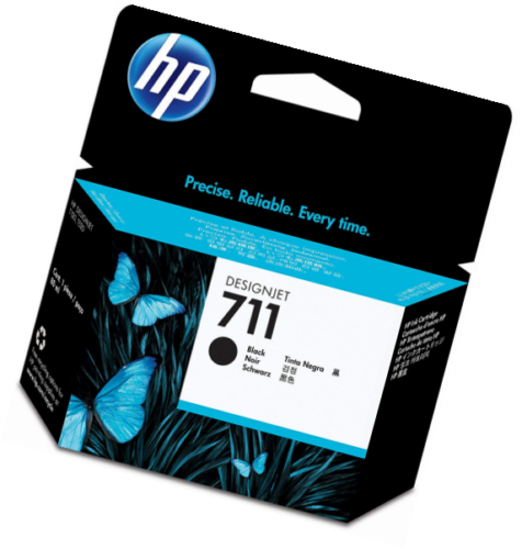 Cartucho HP CZ129AL 711 Black 38ml T520-T120